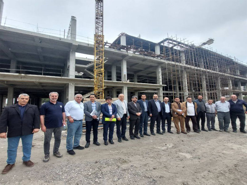 Visit of respected officials to the Babolsar project