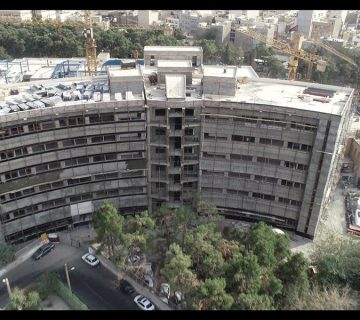 اسکلت بیمارستان 320 تختخوابی فیروز آبادی