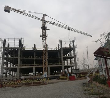 اسکلت بتنی بیمارستان 100 تختخوابی کمالشهر-البرز